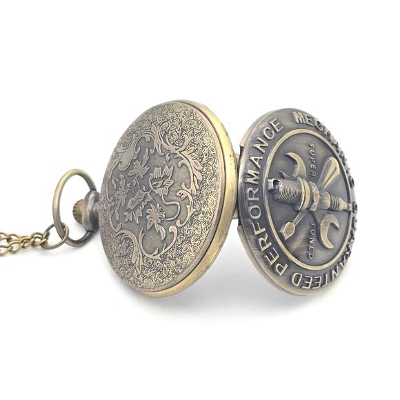 Mechanic Pocket Watch NEW Gift for Auto Car Worker Diesel Truck - Picture 5 of 8